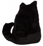 Schwerer Türstopper Boden schwarze Katze